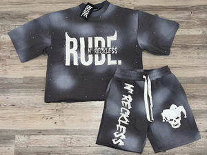 Ensemble deux pièces personnalisé Streetwear Short graphique Tenue - Product Image 4