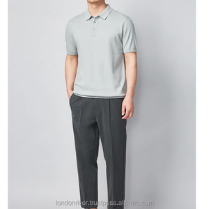 เสื้อโปโลสำหรับผู้ชายเสื้อคอตตอนคอมบ์ปกเสื้อโปโลแขนสั้นสำหรับผู้ชายเสื้อโปโลโลโก้ตามสั่ง - Product Image 6