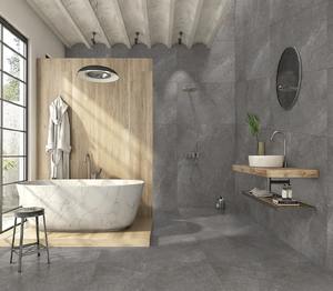 กระเบื้องภายในพื้นพอร์ซเลนเคลือบด้านขนาด600x1200มม. สำหรับห้องน้ำห้องโถงห้องรับประทานอาหารห้องนั่งเล่นกลางแจ้ง - Product Image 1