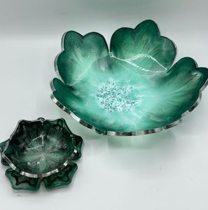 Tazón de Resina Hecho a Mano para Decoración del Hogar, Tazón para Ensaladas, Arroz y Cereales, para Uso en Restaurantes y Mesas - Product Image 6