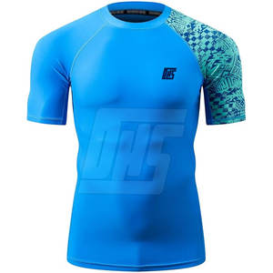 Chemise athlétique à manches longues Rash Guard pour hommes, adaptée aux activités de plein air et à l'entraînement en salle de sport - Product Image 2