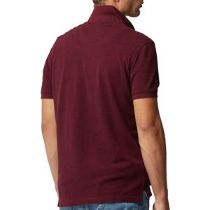 Camiseta de Manga Corta a Rayas Antiarrugas de Algodón de Bambú con Color Personalizado OEM para Hombre - Nueva Llegada - Product Image 2