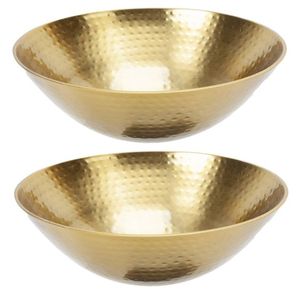 Meilleure vente bol de nourriture pour table bol de service alimentaire au design classique en métal de qualité supérieure avec bol de nourriture martelé - Product Image 1