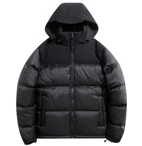 2026 Hot Sale Customised Logo Hooded Winter <b>Jacket</b> Men Fashionable Cotton Outerwear <b>Waterproof</b> Reversible <b>Plus</b> <b>Size</b> High Street - Product Image 1