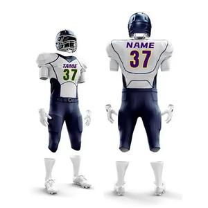 Personalizable Adulto Juventud Uniforme de Fútbol Americano Conjunto Universidad Sublimación Tackle Sarga Jerseys Práctica Pantalones Impreso - Product Image 6