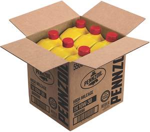 น้ำมันเครื่อง10W-30ระยะสูง6แพ็ค1ควอร์ตน้ำมันหล่อลื่นสำหรับรถยนต์ - Product Image 4