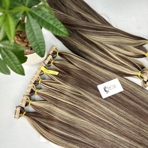 Extensiones de Cabello Humano Vietnamita Remy con Alineación de Cutícula, Cinta Adhesiva para Extensiones de Cabello Liso Sedoso de Sun Hair Company - Product Image 5