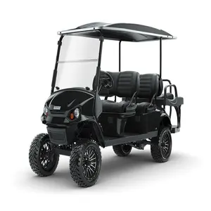 2024 último diseño Mini carrito de golf eléctrico de 4 plazas Max 100Km 72V/48V de litio para la venta