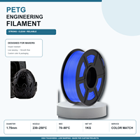 Filament PETG de qualité supérieure, bobine de 5 kg, pour une impression stable à haute vitesse, couleurs personnalisées et étiquette privée