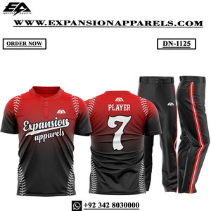 ชุดเสื้อแจ็กเก็ตแบบระเหิดของผู้ชายชุดเครื่องแบบเบสบอลปรับแต่งได้ - Product Image 5