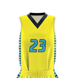 Diseña Tu Propio Uniforme de Baloncesto con Logotipo Personalizado, Talla y Color, Uniforme de Baloncesto de Último Estilo 100% Poliéster - Product Image 4