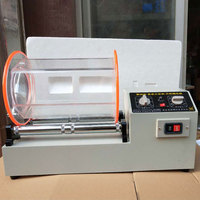 Polisseuse rotative à trois tambours Boasta KT-1320 pour bijoux, machine de nettoyage et de polissage à vitesse réglable avec minuterie et tambour en acrylique