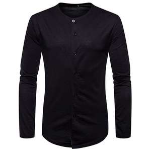 T-shirt en coton extensible T-shirt en élasthanne Dernière conception Séchage rapide T-shirt à rayures élégant Sweat-shirt Multi Colors Block Printing - Product Image 5