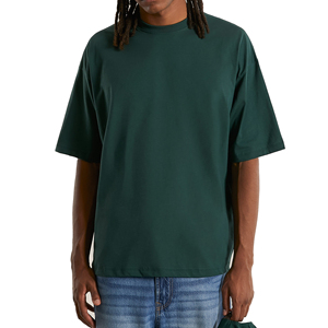 Camiseta de Hombre con Logotipo Personalizado, Serigrafía, 100% Algodón, Cuello Redondo, Estilo Holgado, Diseño Extra Grande - Product Image 2