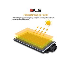 Luce solare solare ambiente giardino 600W DLS