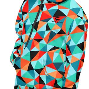 Sweats à capuche pour hommes respirant couleur unie taux d'usine pull polaire coton mélangé premium nouveauté haute qualité mode - Product Image 3