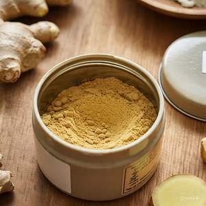 100% poudre de gingembre déshydratée pure meilleure qualité approvisionnement en vrac emballage de tambour fabriqué naturellement à vendre - Product Image 1