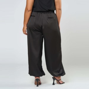 Pantalones ajustados de algodón para mujer, pantalones de mujer de Color personalizado/pantalones cómodos transpirables informales para mujer para niñas - Product Image 3