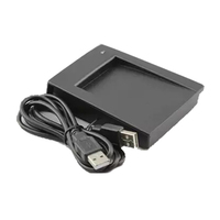 Lecteur de cartes de contrôle d'accès RFID sécurisé / porte-clés EM 125Khz avec câble USB Accessoire de contrôle d'accès