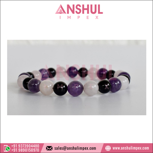 Premium Quality Fashion Jewelry EMPATH PROTECTION Crystal <b>Bracelet</b> Healing <b>Gemstone</b> Beaded Intention <b>Bracelet</b> - Product Image 2