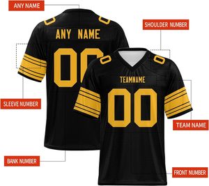 Camiseta de Fútbol Sublimada en Oferta, Camiseta de Práctica Personalizada, Camiseta Deportiva Cosida, Uniforme de Fútbol Americano Sublimado - Product Image 4