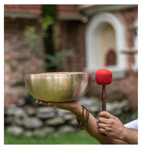 Bol chantant en acier inoxydable poli, économique, ton harmonisé, tibétain, fait à la main, méditation, yoga, sonothérapie, concentration - Product Image 1