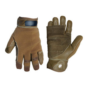 Guantes de trabajo duraderos, de grano completo, para construcción, trabajo, rápido, Industrial, cuero, sin cordones, 100% - Product Image 2