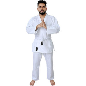 Uniforme de Karate Ligero y Transpirable Personalizable para Entrenamiento en Dojo, Uniforme de Algodón Duradero con Costuras Reforzadas, Ajuste Unisex - Product Image 2