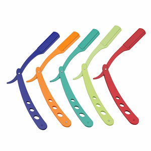 Fabricant de rasoir pliant de barbier en acier inoxydable avec logo personnalisé - Product Image 5