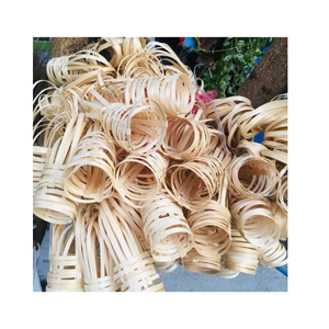 Portavasos de bambú ecológico: portavasos de bambú hecho a mano para una experiencia de bebida elegante y sostenible - Product Image 1