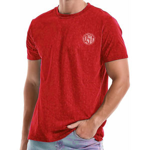 Servicios QST ODM OEM Camisetas de Hombre 100% Algodón, Corte Holgado, Personalizadas, para Gimnasio, Casuales, Sólidas, Transpirables, de Secado Rápido, Ecológicas, 220g - Product Image 4