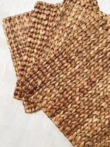 Napperon carré en jacinthe d'eau produits écologiques fabriqués au Vietnam décoration de table napperon tissé en gros - Product Image 2