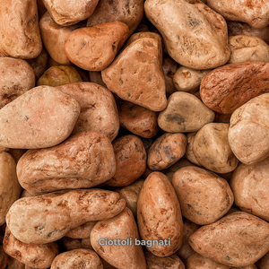 Adoquines y Guijarros Naturales Rojos de Verona para Decoración de Jardín y Exteriores, Tamaño 25/40, Paquete de 25 kg - Product Image 3