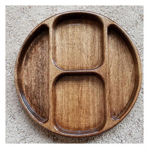 2025 nouvel ensemble de trois bol de couleur naturelle vaisselle bol de service en bois de haute qualité utilisation pour la cuisine et la table en vrac - Product Image 4