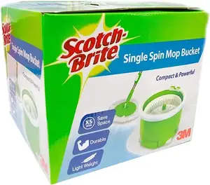 Kualitas tinggi dari merek terkenal 3M scotch-brite kompak Spin pel ember