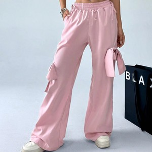 Pantalones Cargo para correr de mujer ligeros y con estilo de gran tamaño con diseño personalizado, pantalones Cargo de secado rápido de calidad superior para mujer - Product Image 5