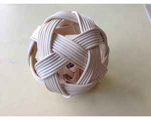 Bola de ratán de colores de Vietnam para decoración colgante Bola de ratán diseñada para tiendas de regalos, fiestas o uso estacional para exportación a granel - Product Image 6