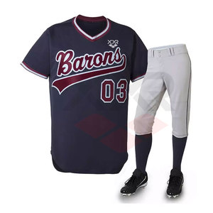 Uniforme de Béisbol Profesional de Alta Calidad, Transpirable, con Logotipo Personalizado, Tallas Grandes, Ropa Deportiva de Secado Rápido, Venta en Línea - Product Image 6