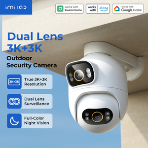 IMILAB Dual Lens 3K+3K Outdoor Security Camera Full Color Night Vision WiFi PTZ Rotating 6x Zoom No Subscribed Need - Product Image 1