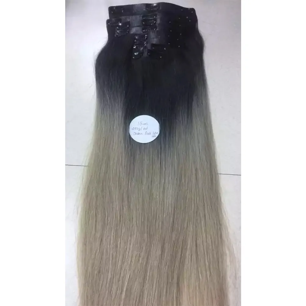 Best Seller Clip-in Full Head Set New Product Remy Hair Extensions Human Hair Vietnamese 20-80cm