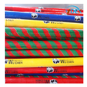 PANDA 120cm X 2.2cm Ensemble de balais en bois d'eucalyptus naturel Pelle à poussière Viet Nam avec sac NOUVELLE COULEUR emballé - Product Image 2