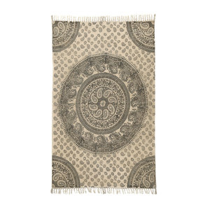 ชุดพรมผ้าฝ้ายปักลายสำหรับห้องนั่งเล่นห้องนอนโรงแรมห้องโถงแบบวิ่ง - Product Image 4