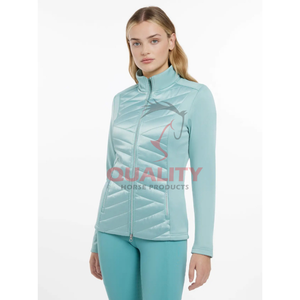Veste équestre pour femme premium imperméable respirant tissu extensible coupe ergonomique vêtements de sport d'équitation élégants - Product Image 1