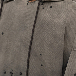 Sudaderas con capucha personalizadas Hip Hop Sudadera con capucha de manga larga con capucha Impresión Moda Pullover Personalizar Oversize 400GSM 65 Algodón 35 poliéster - Product Image 3