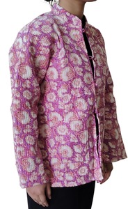 Fabricant et grossiste de vestes matelassées veste réversible en coton manteau fait main vêtements d'extérieur d'hiver demoiselle d'honneur - Product Image 2