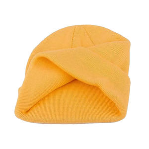 Gorro recto de punto con logotipo personalizado para hombres y mujeres, gorros de invierno para mujeres, gorro suave y cálido Unisex, gorros de punto Jacquard, gorro - Product Image 4