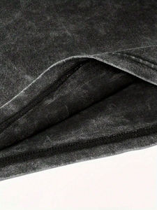 Camiseta estampada para hombre lavada con ácido de tendencia lavada con ácido/lavada hecha con algodón suave 100% hecho en Pakistán - Product Image 5