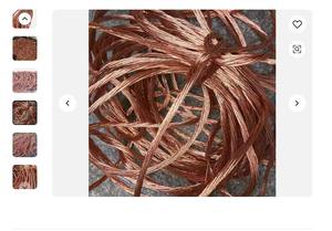 เศษโลหะลวดทองแดงหุ้มฉนวนทองเหลืองสุด99.9% เศษโลหะเกรดอิตาลี - Product Image 5