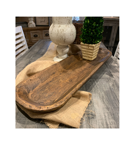 Bols à pâte en bois décor Bol à pâte en bois antique sculpté à la main pour la décoration intérieure Bol rustique Offre Spéciale - Product Image 6