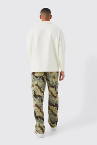 Logo personnalisé Collège Sweatshirts Nouveau Surdimensionné Col V Col Pull Épaule tombante Épaisse 500GSM Hoodies 100% Coton - Product Image 2